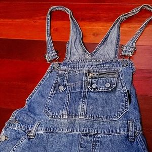 Medium Squeeze Denim Overall.